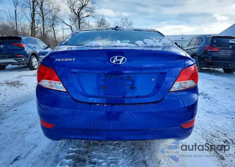 2013 Hyundai Accent Gls из США, поврежденный, VIN KMHCT4AE7DU429538